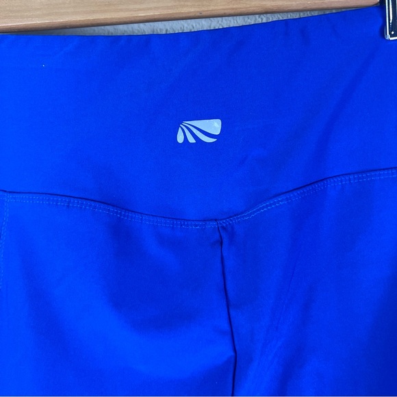 Women’s Marika Cobalt Blue Athletic Yoga Leggings with sporty pockets size small - Picture 4 of 5